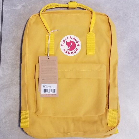 Fjallraven Handbags - KANKEN BACKPACK WARM YELLOW 16L CLASSIC